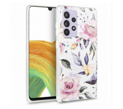 Slika izdelka: Silikonski ovitek za Samsung Galaxy A33 5G A336 - mat bel vrtnica