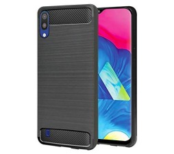 Slika izdelka: Silikonski ovitek za Samsung Galaxy A10 A105 - mat carbon črn