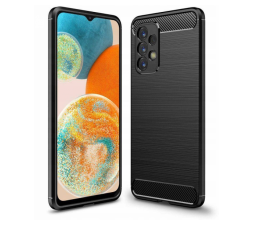 Slika izdelka: Silikonski ovitek za Samsung Galaxy A23 - mat carbon črn