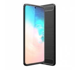 Slika izdelka: Silikonski ovitek za Samsung Galaxy S20 Ultra G988 - mat carbon črn
