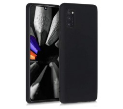 Slika izdelka: Silikonski ovitek za Samsung Galaxy A41 A415 - mat črn