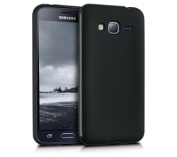 Slika 2 izdelka: Silikonski ovitek za Samsung Galaxy J3 2016 J320 - mat črn