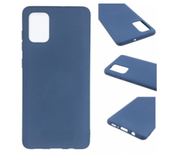 Slika 2 izdelka: Silikonski ovitek za Samsung Galaxy A04s / Samsung Galaxy A13 5G A136 - mat temno moder