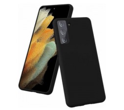 Slika 2 izdelka: Silikonski ovitek za Samsung Galaxy S21 Plus G996 - mat črn