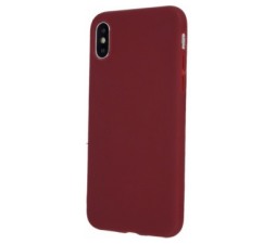 Slika 2 izdelka: Silikonski ovitek za Samsung Galaxy A72 A726 - mat bordo rdeč