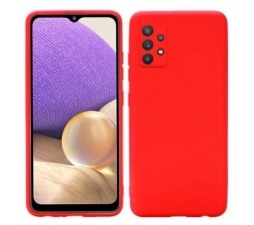 Slika 2 izdelka: Silikonski ovitek za Samsung Galaxy A32 A325 LTE - rdeč