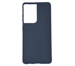Slika 2 izdelka: Silikonski ovitek za Samsung Galaxy S22 Ultra 5G - mat temno moder