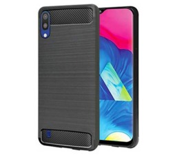 Slika 2 izdelka: Silikonski ovitek za Samsung Galaxy A10 A105 - mat carbon črn