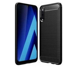 Slika 2 izdelka: Silikonski ovitek za Samsung Galaxy A80 A805 - mat carbon črn