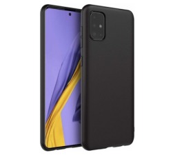 Slika 2 izdelka: Silikonski ovitek za Samsung Galaxy A81 A815 / Note 10 Lite N770 - mat črn