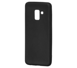 Slika 2 izdelka: Silikonski ovitek za Samsung Galaxy J6 Plus 2018 J610 - mat črn