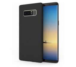 Slika 2 izdelka: Silikonski ovitek za Samsung Galaxy Note 8 - mat črn