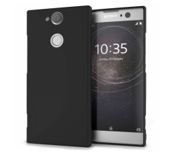 Slika izdelka: Silikonski ovitek za Sony Xperia XA2 - mat črn