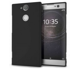 Slika 2 izdelka: Silikonski ovitek za Sony Xperia XA2 - mat črn