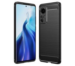 Slika izdelka: Silikonski ovitek za Xiaomi 12 - mat carbon črn