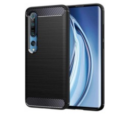 Slika 2 izdelka: Silikonski ovitek za Xiaomi Mi 10 / 10 Pro - mat carbon črn
