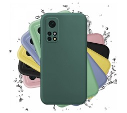 Slika izdelka: Silikonski ovitek za Xiaomi Mi 11i / Poco F3 - mat zelen
