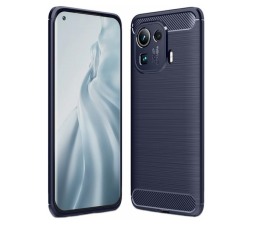 Slika izdelka: Silikonski ovitek za Xiaomi Mi 11 - mat carbon moder