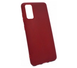 Slika 2 izdelka: Silikonski ovitek za Xiaomi Mi 11i / Poco F3 - mat bordo rdeč