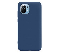 Slika 2 izdelka: Silikonski ovitek za Xiaomi Mi 11i / Poco F3 - mat moder