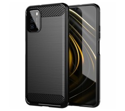 Slika izdelka: Silikonski ovitek za Xiaomi Poco M3 - mat carbon črn