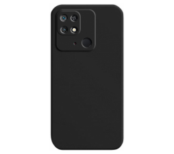 Slika izdelka: Silikonski ovitek za Xiaomi Redmi 10C - mat črn