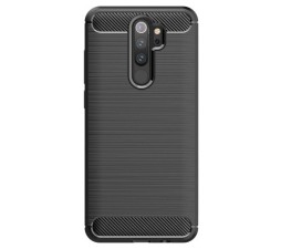 Slika izdelka: Silikonski ovitek za Xiaomi Redmi 9 - mat carbon črn