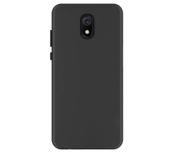 Slika izdelka: Silikonski ovitek za Xiaomi Redmi 8A - mat črn