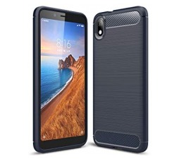 Slika izdelka: Silikonski ovitek za Xiaomi Redmi 7A - mat carbon črn
