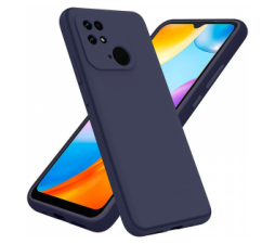 Slika 2 izdelka: Silikonski ovitek za Xiaomi Redmi 10C - mat moder
