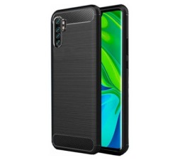 Slika 2 izdelka: Silikonski ovitek za Xiaomi Redmi Note 10 Lite - mat carbon črn