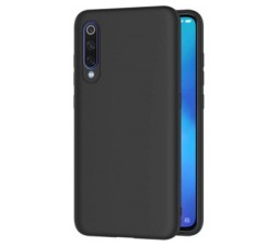 Slika 2 izdelka: Silikonski ovitek za Xiaomi Redmi 9A / 9AT - mat črn