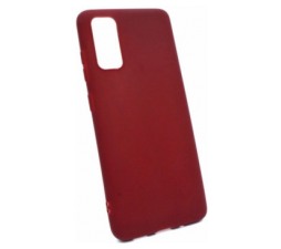 Slika 2 izdelka: Silikonski ovitek za Xiaomi Redmi Note 10 / Note 10s - mat bordo rdeč