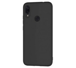 Slika 2 izdelka: Silikonski ovitek za Xiaomi Redmi Note 7 / Note 7 Pro - mat črn