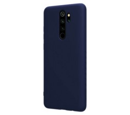Slika 2 izdelka: Silikonski ovitek za Xiaomi Redmi Note 8 Pro - mat moder