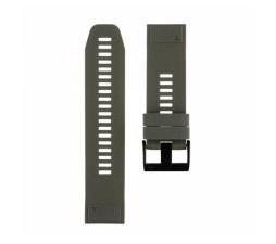 Slika izdelka: Silikonski pašček za uro 26 mm - Quick Fit - Fenix 5x / 6x  - vojaško zelen