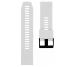 Slika 2 izdelka: Silikonski pašček za uro 26 mm - Quick Fit - Fenix 5x / 6x  - bel
