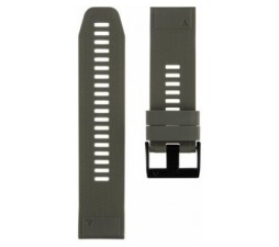 Slika 2 izdelka: Silikonski pašček za uro 26 mm - Quick Fit - Fenix 5x / 6x  - vojaško zelen