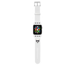 Slika izdelka: Silikonski pašček za uro Karl Lagerfeld KLAWMSLCW za Apple Watch 38 / 40 mm - Choupettes Head bel