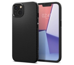 Slika 2 izdelka: Spigen Liquid Air silikonski ovitek za iPhone 13 6.1 črn