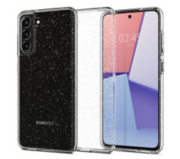 Slika izdelka: Spigen Liquid Crystal Glitter ovitek za Samsung Galaxy S21 FE G990 - prozoren z bleščicami