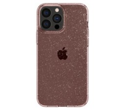 Slika 2 izdelka: Spigen Liquid Crystal Glitter ovitek za iPhone 13 Pro Max - prozorno roza z bleščicami