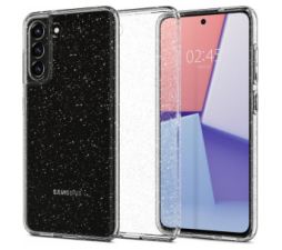 Slika 2 izdelka: Spigen Liquid Crystal Glitter ovitek za Samsung Galaxy S21 FE G990 - prozoren z bleščicami