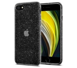 Slika 2 izdelka: Spigen Liquid Crystal ovitek za iPhone SE 2020 / 7 / 8 prozoren z bleščicami