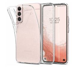 Slika izdelka: Spigen Liquid Crystal ovitek za Samsung Galaxy S22 Plus 5G prozoren z bleščicami