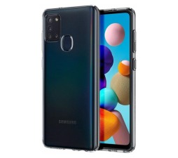 Slika izdelka: Spigen Liquid Crystal ovitek za Samsung Galaxy A21s A217 - prozoren