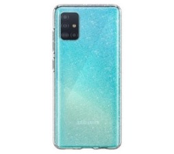 Slika 2 izdelka: Spigen Liquid Crystal ovitek za Samsung Galaxy A71 A715 prozoren z bleščicami