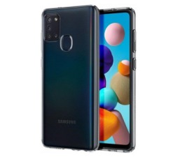 Slika 2 izdelka: Spigen Liquid Crystal ovitek za Samsung Galaxy A21s A217 - prozoren
