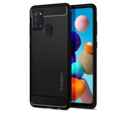 Slika 2 izdelka: Spigen Rugged Armor silikonski ovitek za Samsung Galaxy A21s A217