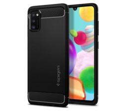 Slika 2 izdelka: Spigen Rugged Armor silikonski ovitek za Samsung Galaxy A41 A415